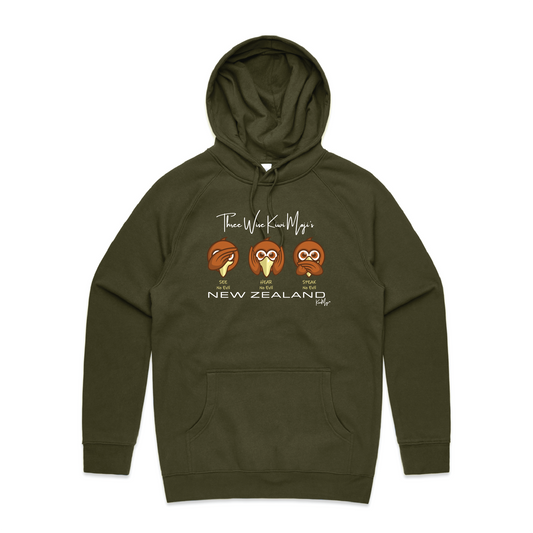 3 Wise KiwiMoji Unisex Hoodie