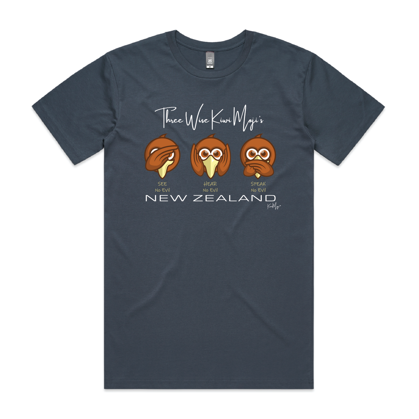3 Wise KiwiMoji Unisex Tee