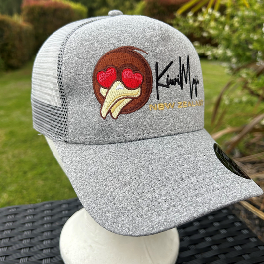 KiwiMoji HEART EYES Jersey Snap Back