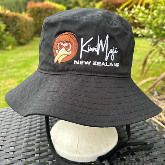 KiwiMoji ORIGINAL Wide Brim Bucket Hat
