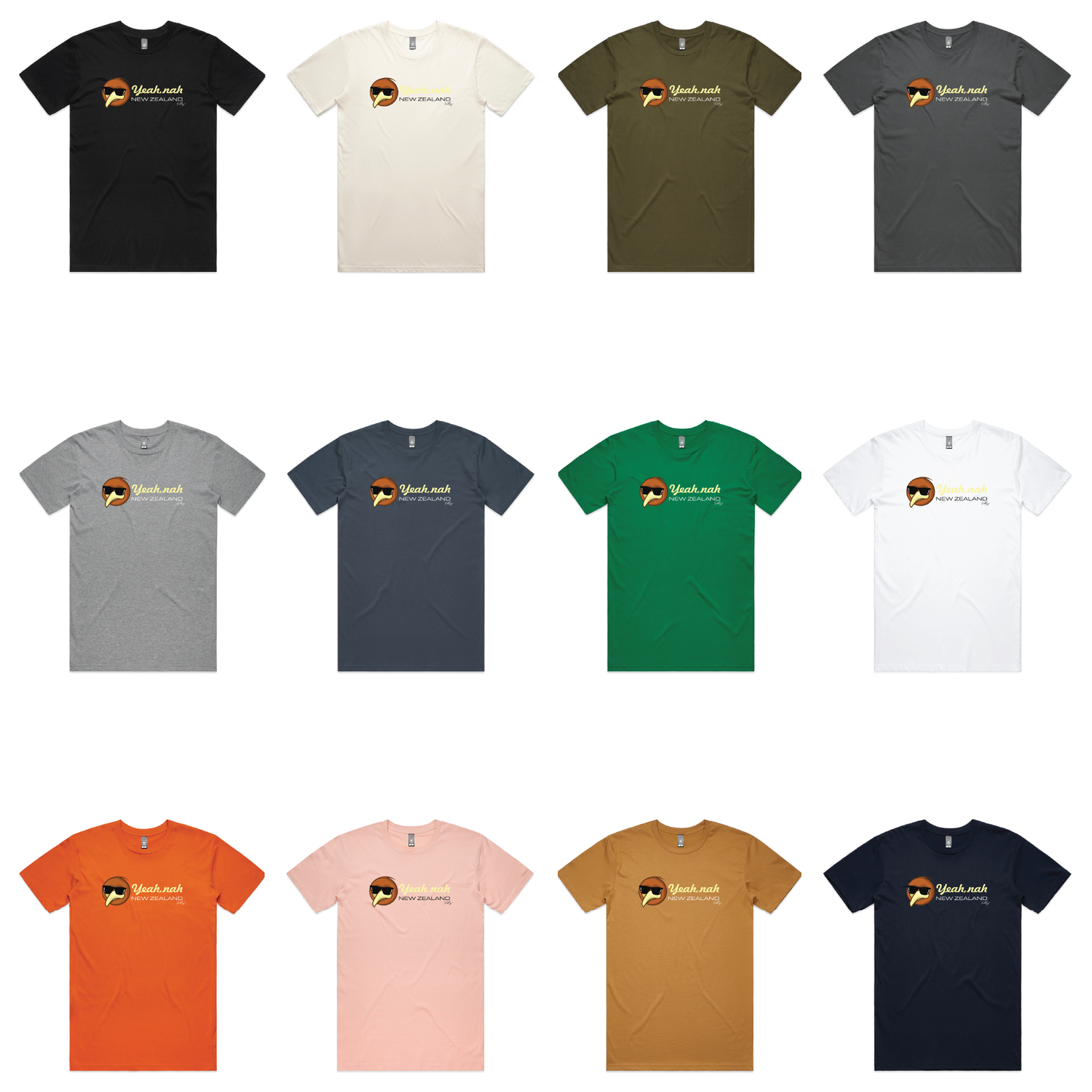 KiwiMoji YEAH NAH Unisex Tee