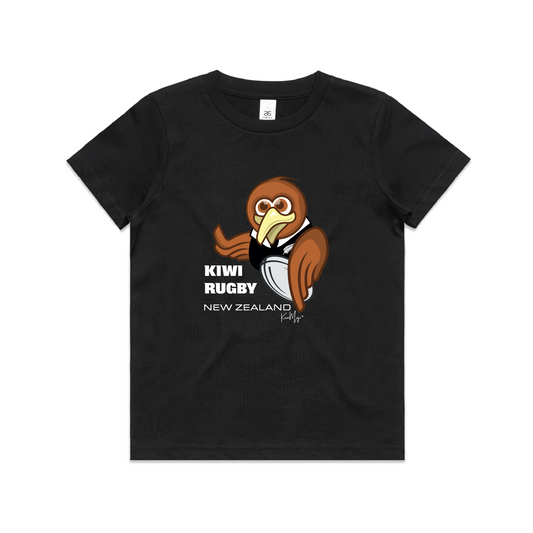 Youth KiwiMoji Rugby Tee