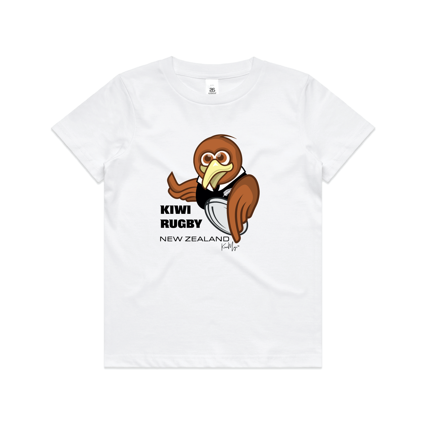 Youth KiwiMoji Rugby Tee